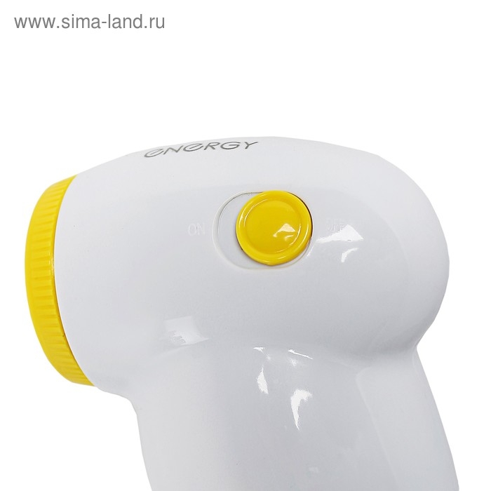 Машинка для удаления катышков ENERGY EN-826, 3 Вт, 2хАА (не в комплекте), бело-желтая Машинка для удаления катышков ENERGY EN-826, 3 Вт, 2хАА (не в комплекте), бело-желтая