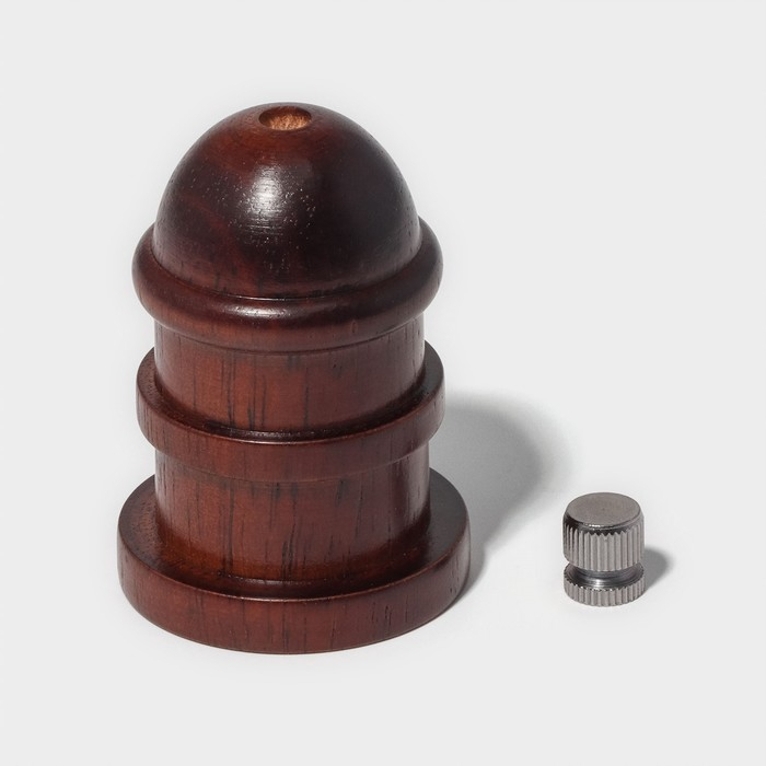 Мельница для специй Доляна &laquo;Эстет&raquo;, 22&times;5,5 см, керамический механизм, дуб