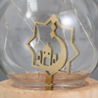 Ночник &laquo;Шар-полумесяц&raquo; LED 3хAG10 шар 8см 6,5х6,5х11,5см