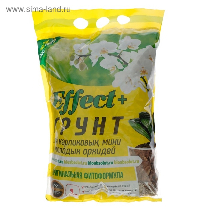 Грунт для мини орхидей Effect+™ + Гумус, 1 л Грунт для мини орхидей Effect+™ + Гумус, 1 л