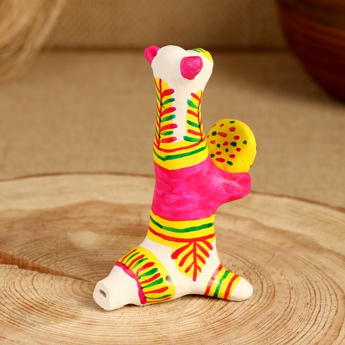 Филимоновская игрушка &laquo;Медведь&raquo;, 10 х 13 см