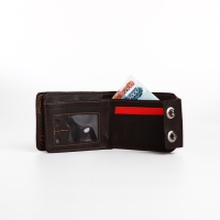 Портмоне мужское на магнитах, цвет коричневый Портмоне мужское на магнитах, цвет коричневый