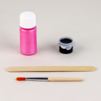 Фигурка гипсовая под раскраску своими руками &laquo;Гипсовый мишка&raquo;, 7 х 6 см, набор для создания