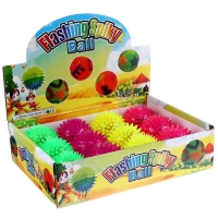 Мяч &laquo;Ёжик&raquo;, световой, с пищалкой, цвета МИКС