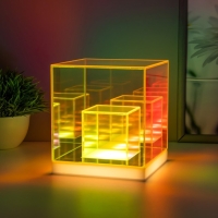 Ночник "Квадрат" LED USB 15x15х23 см RISALUX Ночник "Квадрат" LED USB 15x15х23 см RISALUX