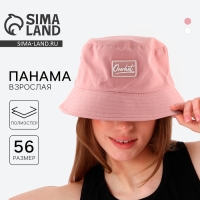 Панама Overhat, цвет пудровый, р-р 56 Панама Overhat, цвет пудровый, р-р 56