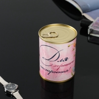 Носки в банке "Для хорошего настроения" (внутри носки женские, цвет белый) Носки в банке "Для хорошего настроения" (внутри носки женские, цвет белый)