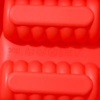 Форма для мороженого Доляна &laquo;Моника&raquo;, силикон, 19,5&times;11 см, 4 ячейки (6,7&times;3,2 см), цвет МИКС