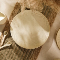 Тарелка керамическая SL Home &laquo;Виенто&raquo;, d=28 см, цвет бежевый