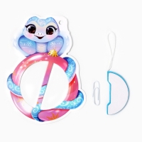 Ёлочная игрушка новогодняя &laquo;Змейка&raquo;, на Новый год, 10,5 х 12,6 см