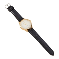 Часы наручные мужские, d-4.4 см, ремешок l-25 см, золото Часы наручные мужские, d-4.4 см, ремешок l-25 см, золото