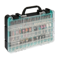 Набор насадок для граверов и бормашин ТУНДРА, 3.2 мм, 420 предметов Набор насадок для граверов и бормашин ТУНДРА, 3.2 мм, 420 предметов