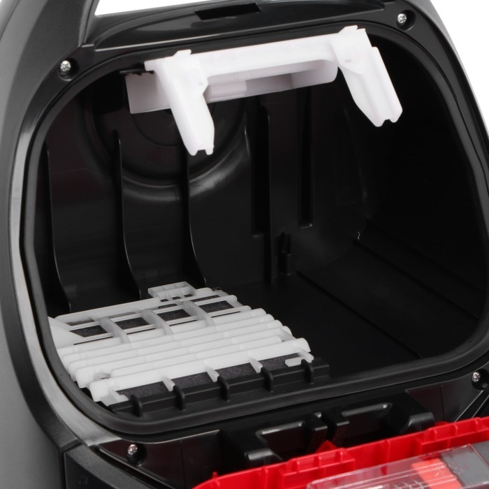 Пылесос PANASONIC MC-CJ919R, мешок, 2500 Вт, 6 л, 60 дБ, красный Пылесос PANASONIC MC-CJ919R, мешок, 2500 Вт, 6 л, 60 дБ, красный