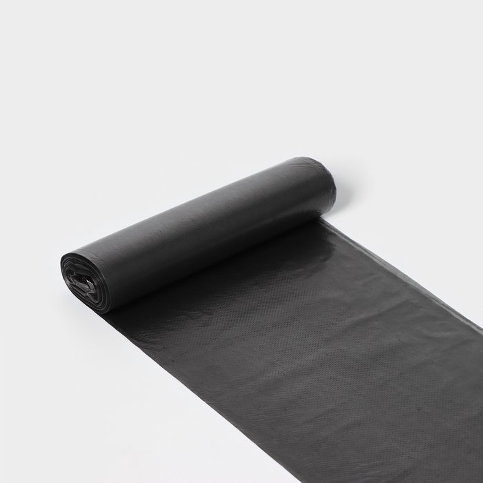 Мешки для мусора &laquo;Профи&raquo;, 120 л, ПНД, 12 мкм, 69&times;100 см, 10 шт, цвет чёрный