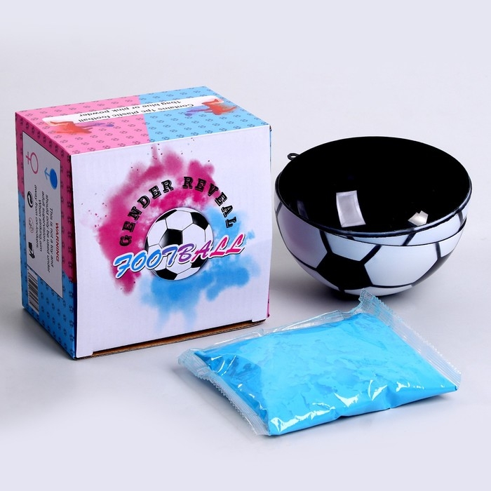 Набор для гендер пати Набор для гендер пати "Шар с краской холи", мальчик