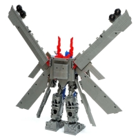 Робот &laquo;Предводитель&raquo;, с прицепом, трансформируется