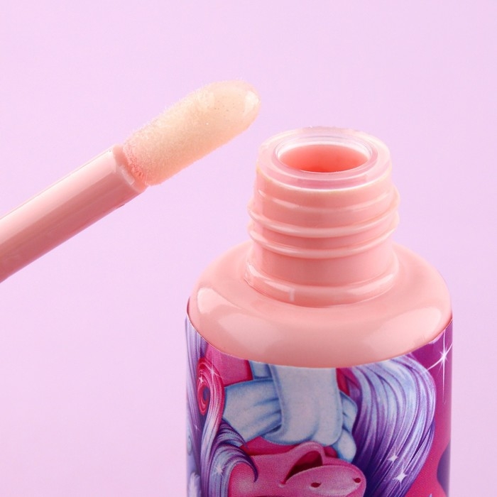 Набор детской косметики для девочки &laquo;Новый год! Верь в мечту&raquo;, блеск для губ, косметичка, заколки