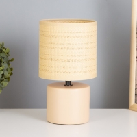 Лампа настольная "Хавьер" 1х40Вт Е14 слоновая кость 13х13х23см Лампа настольная "Хавьер" 1х40Вт Е14 слоновая кость 13х13х23см
