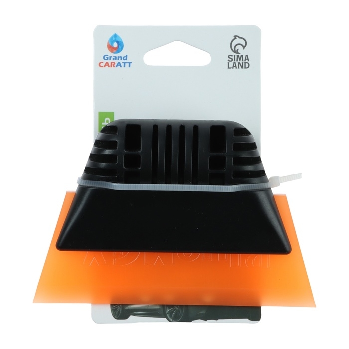 Шпатель для плёнки с силиконовой вставкой, 12.5&times;8.5 см