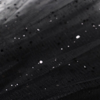 Юбка детская KAFTAN "Сияние" черный, длина 30 см