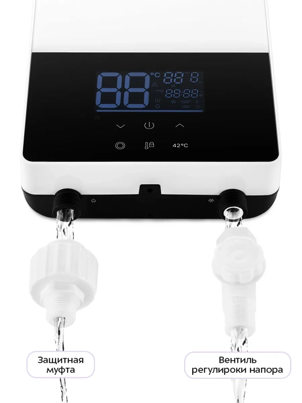 Водонагреватель проточный КТ-6034 - 6000 Вт