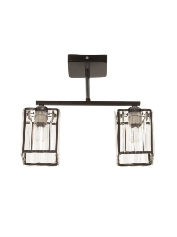 Люстра 6591191/2 E27 40Вт черный 42х12х24 см BayerLux Люстра 6591191/2 E27 40Вт черный 42х12х24 см BayerLux