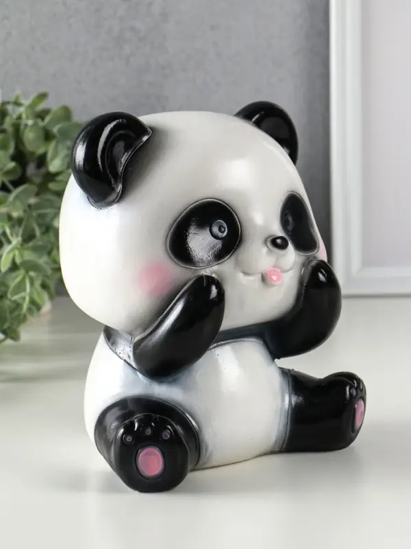 Копилка для денег &laquo;Панда&raquo;, гипс, 19&times;16&times;15 см