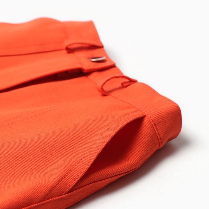 Юбка джинсовая KAFTAN р. 32 (110-116 см), оранжевый