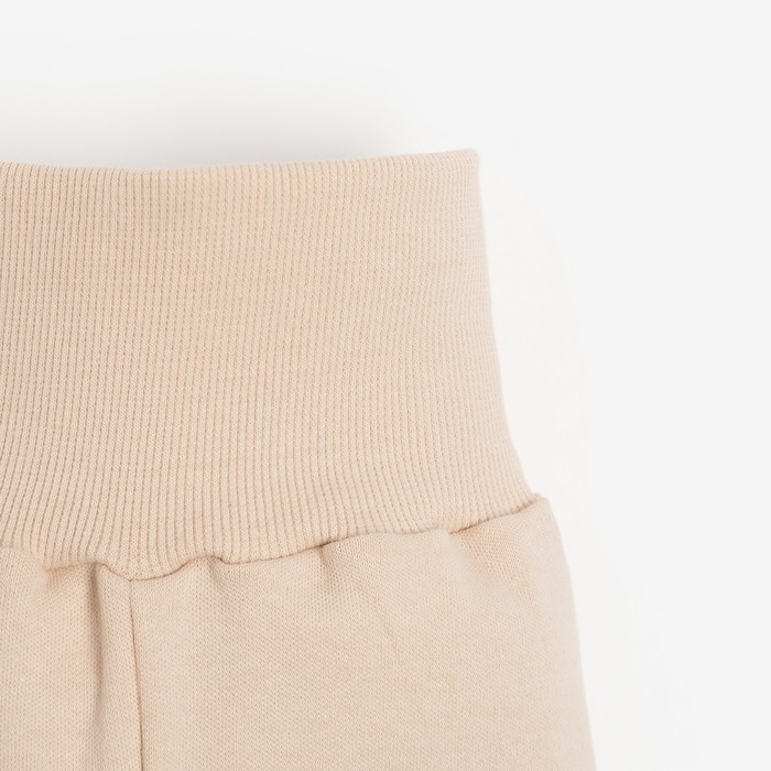 Штаны детские MINAKU, цвет бежевый, рост 62-68 см