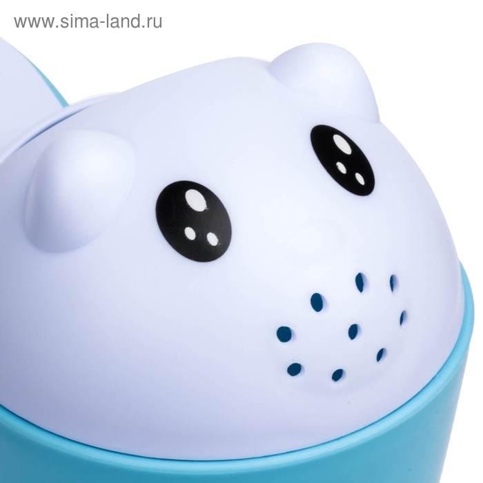Ковш для купания и мытья головы, детский банный ковшик, хозяйственный «Котенок», 500 мл., цвет голубой Ковш для купания и мытья головы, детский банный ковшик, хозяйственный «Котенок», 500 мл., цвет голубой