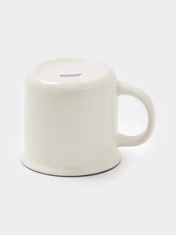 Кружка новогодняя Доляна &laquo;Елочка&raquo;, фарфор, белая