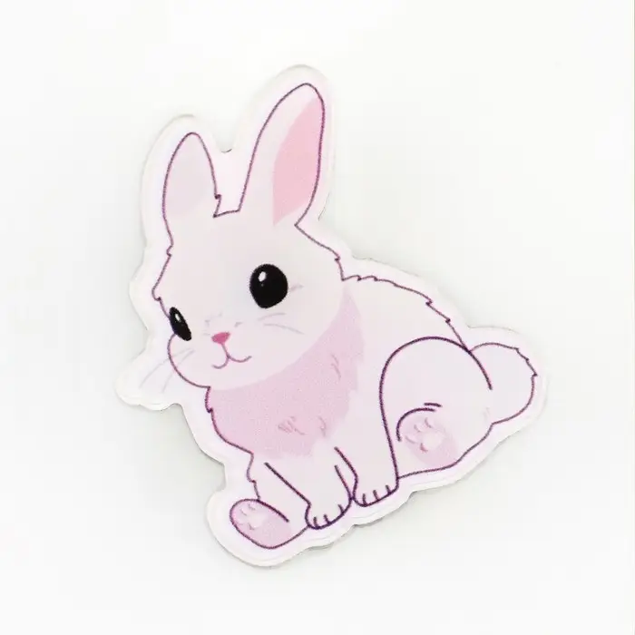 Заколка для волос &laquo;Зайчик&raquo;, 3,2 х 3,9 х 1 см