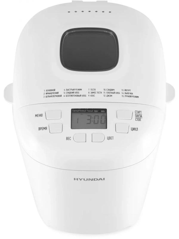 Хлебопечь HYBM-M0714 550Вт