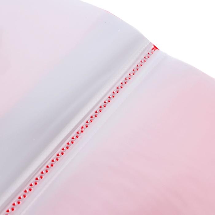 Папка с 40 вкладышами А4, 500 мкм, Calligrata, карман на корешке, красная