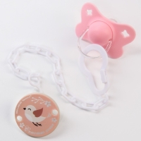 Держатель для соски - пустышки &laquo;Счастье есть&raquo;, на цепочке