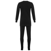 Бельё нательное, ткань футер двухнитка, с начёсом, цвет чёрный, р. 42-44, рост 170-176 см