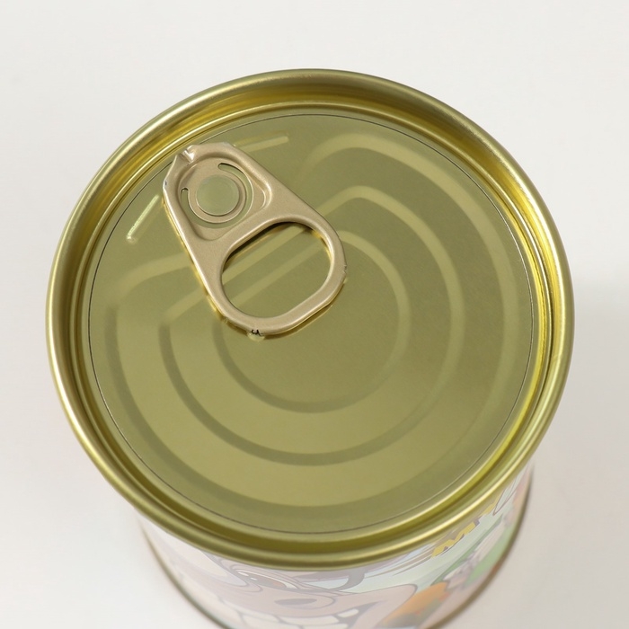 Подарочные носки в банке &laquo;Лучший подарок лучшему мужчине&raquo;, (внутри носки мужские, цвет чёрный)