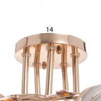 Люстра "Бет" 5х40Вт Е27 Золото МОДЕЛЬ: 2612365 Люстра "Бет" 5х40Вт Е27 Золото МОДЕЛЬ: 2612365