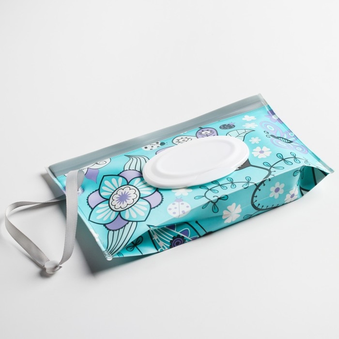 Контейнер для салфеток с петелькой &laquo;Абстракция&raquo;, цвет МИКС