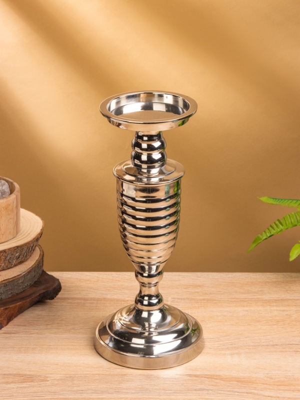 Подсвечник "Виктори" 13х13х29 см, алюминий