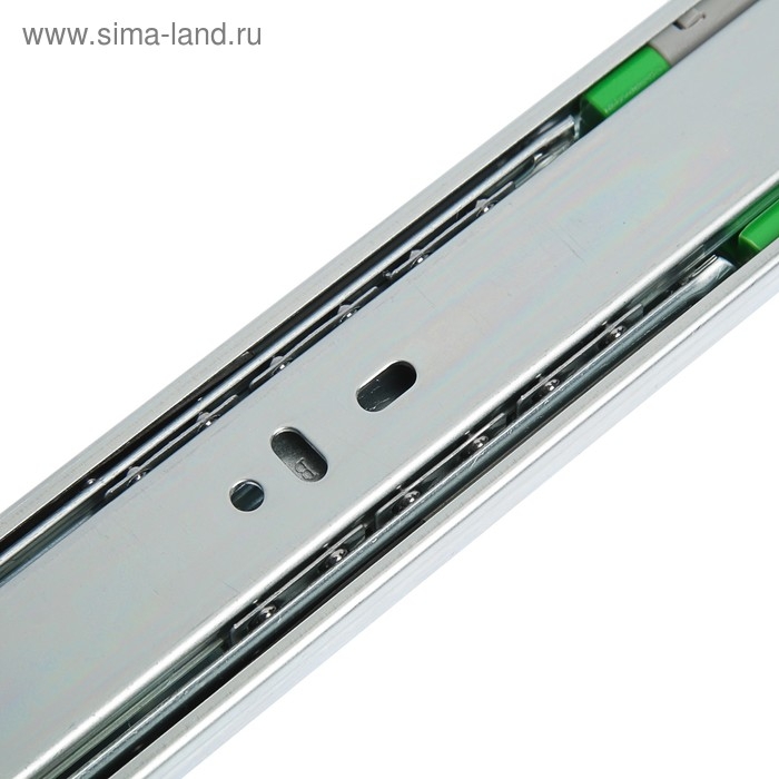 Шариковые направляющие, полное выдвижение, FGV, L=300 мм, H=45 мм, с доводчиком