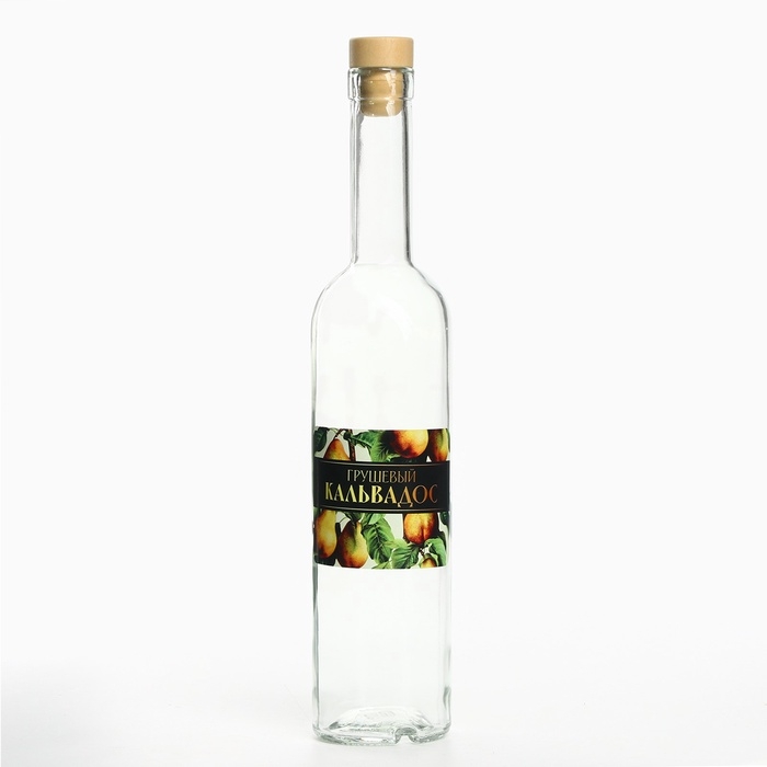 Подарочный набор для приготовления настойки «Кальвадос грушевый», набор трав и специй, бутылка Подарочный набор для приготовления настойки «Кальвадос грушевый», набор трав и специй, бутылка