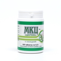 МКЦ «Дворник» с солодкой, 100 таблеток по 0,5 г МКЦ «Дворник» с солодкой, 100 таблеток по 0,5 г
