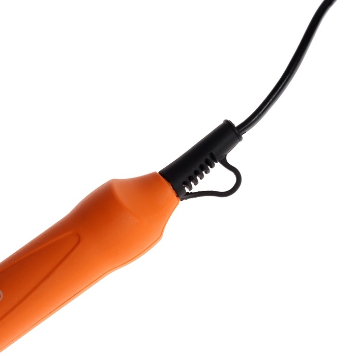 Плойка Luazon LW-15, 12 Вт, алюминиевое покрытие, d=16 мм, 180&deg;С, оранжевая