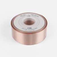 Лента атласная двухсторонняя №812 38мм*25&plusmn;1м телесный TR