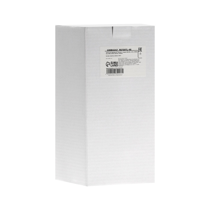 Светильник фасадный &laquo;Элегант&raquo;, FSD-051, 10 Вт, 3000К, 1 луч, IP65, 220 В, пластик, черный