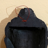 Сувенир "Голова Будды" албезия 15 см