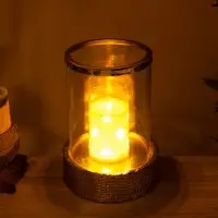 Подсвечник "Капсула" 18х18х25 см, алюминий