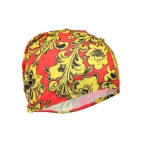 Бафф туристический "Хохлома" для защиты от ветра и пыли, красный