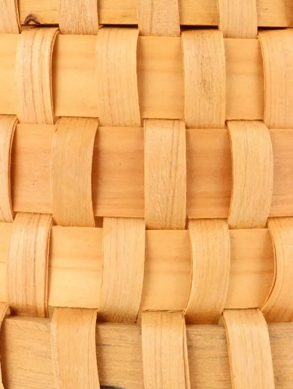 Корзина плетеная 17х17х12 см,  ручка h=13 см, натуральный